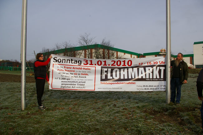 Trödelmarkt in der Pottshalle